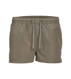 JACK&JONES Herren JPSTBORA Bora JJSWIM SOLID LY Badeshorts, Bungee Cord, XS von JACK & JONES