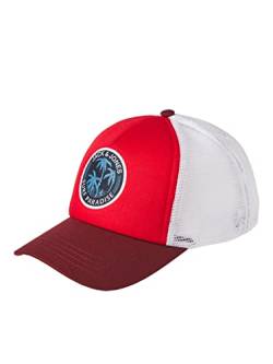 JACK & JONES Herren Jacbyron Surf Trucker Cap Hut, Barbados Cherry, ONE Size von JACK & JONES