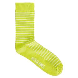 JACK & JONES Herren Jackay Stripe Noos Socken, Love Bird ,Einheitsgröße von JACK & JONES