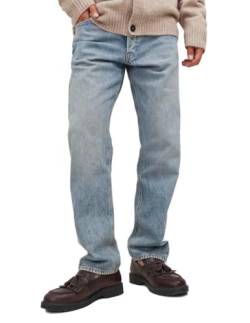 JACK & JONES Herren Jeans JJICHRIS JJORIGINAL SBD 333 - Relaxed Fit - Blue Denim, Größe:34W / 34L, Farbe:Blue Denim 12250742 von JACK & JONES