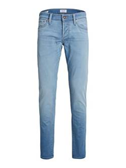 JACK & JONES Herren Jeans JJIGLENN JJICON GE 625 - Slim Fit - Blau - Blue Denim, Größe:29W / 32L, Farbvariante:Blue Denim 12224131 von JACK & JONES