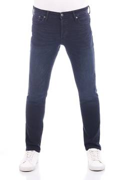 JACK & JONES Herren Jeans JJIGLENN Jeanshose Hose Slim Fit Stretch Denim Pant Blau w31, Farbe:Blue Denim (12246981), Größe:31W / 32L von JACK & JONES