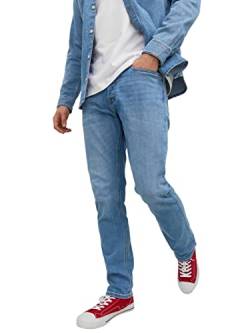 JACK & JONES Herren Jeans JJITIM JJORIGINAL AM 783 -Slim Fit -Blau - Blue Denim, Größe:33W / 30L, Farbvariante:Blue Denim 12223505 von JACK & JONES