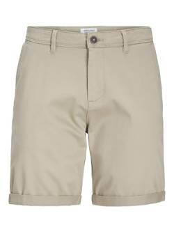 JACK & JONES Herren Jeans Short JJIBOWIE JJSHORTS SOLID XS S M L XL XXL Chino, Größe:XXL, Farbe:Crockery 12165604 von JACK & JONES