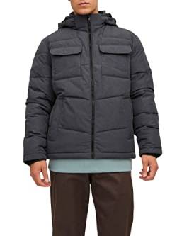 JACK & JONES Herren Jjbrady Puffer Down Vest, Dark Grey Melange, L EU von JACK & JONES