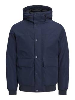 JACK & JONES Herren Jjchamp Bomber Jacket, Navy Blazer, L von JACK & JONES