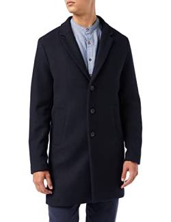 JACK & JONES Herren Jjemoulder Wool Coat Sn Mantel, Navy Blazer 2, XL EU von JACK & JONES