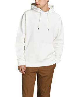 JACK & JONES Herren Jjestar Basic Sweat Hood Kapuzenpullover, Cloud Dancer, L EU von JACK & JONES