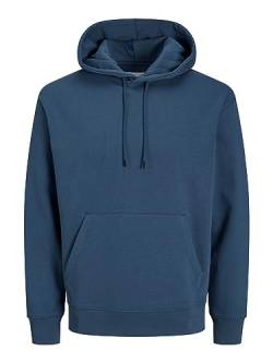 JACK & JONES Herren Jjestar Basic Sweat Hood Noos,Ensign Blue,XXL von JACK & JONES