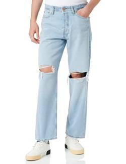 JACK & JONES Herren Jjieddie Jjoriginal Cj 289 Pcw Ln Hose, Blue Denim, 34W / 32L EU von JACK & JONES