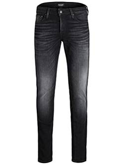 JACK & JONES Herren Jjiglenn Jjicon Jj 557 50sps Noos Jeans, Black Denim, 28W 32L EU von JACK & JONES