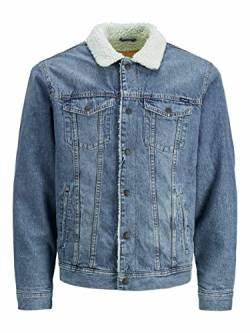 JACK & JONES Herren Jjijean Jjjacket Akm 766 Sn Jeansjacke, Blue Denim, L EU von JACK & JONES