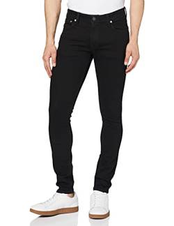 JACK & JONES Herren Jjiliam Jjoriginal Am 009 Lid Noos Jeanshose, Black Denim, 31W 32L EU von JACK & JONES