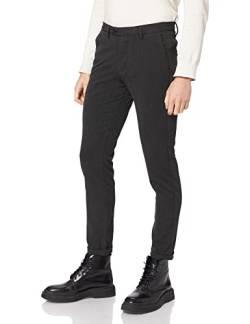 JACK & JONES Herren Jjimarco Jjconnor Akm Dg Minimal Noos Hose, Dark Grey, 34 EU von JACK & JONES