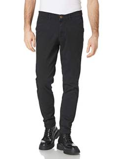 JACK & JONES Herren Jjimarco Jjdave Akm Black Noos Hose, Schwarz, 27W / 32L EU von JACK & JONES