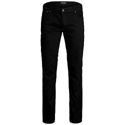 JACK & JONES Herren Jjitim Jjoriginal Am 816 Plus Noos Slim Jeans, Schwarz (Black Denim Black Denim), 40W 34L EU von JACK & JONES
