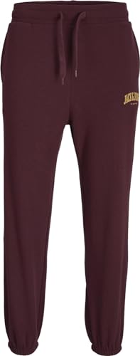 JACK & JONES Herren Jogginghose Jpstgordon Jjjosh Sweat Pant Freizeit Hose (DE/NL/SE/PL, Alphanumerisch, L, Regular, Regular, Port Royale) von JACK & JONES