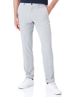 JACK & JONES Herren Jprfranco Check Trouser Sn Anzughose, Light Gray/Checks:super Slim Fit, 54 von JACK & JONES