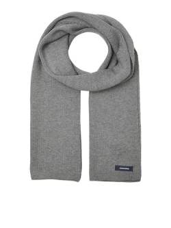 JACK & JONES Herren Schal JJDNA Knit Scarf NOOS, Grau (Grey Melange Grey Melange), ONE SIZE/ von JACK & JONES