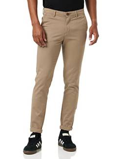 JACK & JONES Herren Slim Jjimarco Jjbowie Sa Hose, Beige, 34W / 36L von JACK & JONES