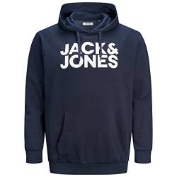 JACK & JONES Hoodie Kapuzen Sweater Pullover Basic Sweatshirt Plus Size von JACK & JONES