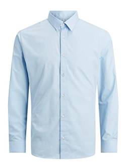 JACK & JONES Damen Jjjoe Shirt Ls Tc Noos Jnr Hemd, Cashmere Blue, 164 EU von JACK & JONES