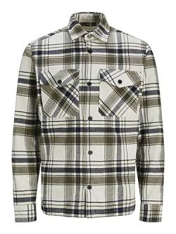 JACK&JONES JPRROY Check Overshirt L/S SN von JACK & JONES