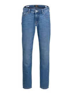 JACK&JONES JUNIOR Boys Jjiclark Jjoriginal NA 023 Noos Jr Jeans, Blue Denim, 134 von JACK & JONES