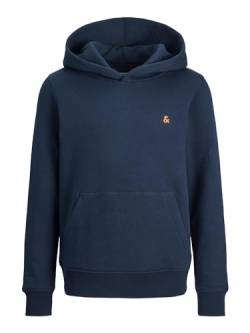 JACK&JONES JUNIOR Jungen JJESTAR ROOF Sweat Hood NOOS JNR Kapuzenpullover, Navy Blazer, 128 von JACK & JONES