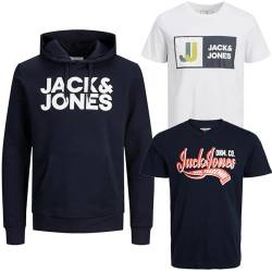 JACK & JONES Junior Kinder Jungen Kapuzenpullover Kids Hoodie Sweatshirt Sweat Shirt Hood(Paket @212, Gr. 164) von JACK & JONES