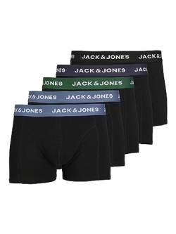 JACK & JONES Male Boxershorts 5er-Pack Boxershorts von JACK & JONES