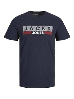 JACK & JONES Male Plus Size T-Shirt Logoprint von JACK & JONES