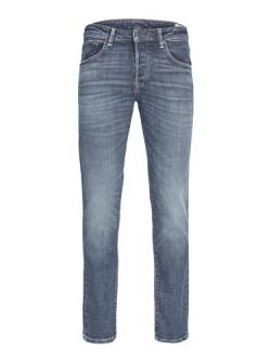 JACK & JONES Male Slim Fit Jeans mit geradem Bein JJITIM JJDAVIS JJ 974 SN Slim Fit Jeans mit geradem Bein von JACK & JONES