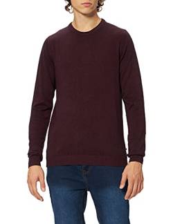 JACK & JONES Male Strickpullover mit Rundhals Einfarbig Strickpullover mit Rundhals von JACK & JONES