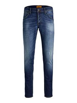 JACK&JONES Men's JJIGLENN JJFOX GE 324 NOOS Hose, Blue Denim, 27/32 von JACK & JONES