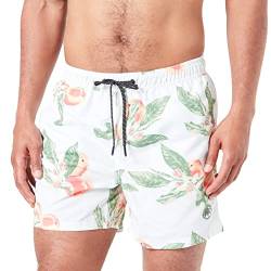 JACK & JONES Men's JPSTFIJI JJSWIM Bahama Badeshorts, Cloud Dancer, M von JACK & JONES