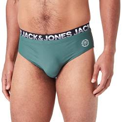JACK & JONES Men's JPSTIBIZA Swim Trunks DB Badeshorts, Jungle Green, XL von JACK & JONES