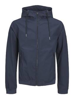 JACK & JONES PLUS Herren JJEBASIC Softshell Hood PLS Jacke, GRAYBlazer, 5XL von JACK & JONES