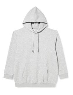 JACK&JONES PLUS Herren JJEBRADLEY Sweat Hood NOOS PLS Kapuzenpullover, Light Grey Melange, 3XL Grande Taille von JACK & JONES