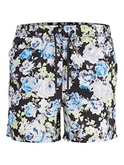 JACK & JONES PLUS Herren Jpstfiji Jjswim Panamaly Pls Badeshorts, Tap Shoe, 46 von JACK & JONES