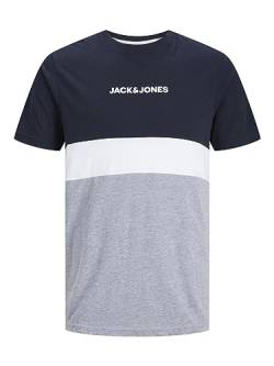 JACK&JONES PLUS JJEREID Blocking Tee SS NOOS PLS von JACK & JONES