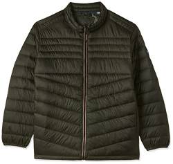 JACK&JONES PLUS Men's Hero Puffer Collar Plus Size Jacke, Rosin/Detail:Contrast Zipper, 5XL von JACK & JONES