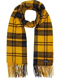 JACK & JONES Schal Jacwoodside Woven Scarf Webschal Herren Damen Unisex Winter Herbst Accessoire (Golden Rod) von JACK & JONES