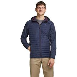 JACK & JONES Softshell Stepp Jacke Kapuze Funktions Outdoor Blouson Übergangs Jacket Regular Fit JJEMULTI von JACK & JONES