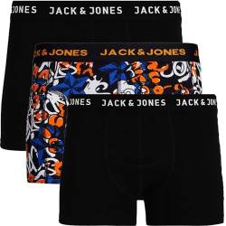 JACK & JONES Trunks 3er Pack Boxershorts Boxer Short Unterhose Mehrpack bj.s58 (M, 3er @14) von JACK & JONES