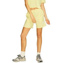 JACK&JONES Women's JJXX JXBARBARA HW Relaxed Vint Shorts, Elfin Yellow/Detail:Bright White Print CALI 1, L von JACK & JONES