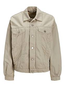 JACK&JONES Women's JJXX JXMOCCA Canvas Jacket NOOS, London Fog, L von JACK & JONES