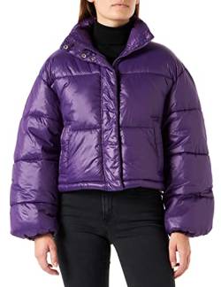 JACK&JONES Women's JXBEANY Shine Puffer Jacket SN Jacke, Acai, XL von JACK & JONES