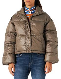 JACK&JONES Women's JXBEANY Shine Puffer Jacket SN Jacke, Morel, L von JACK & JONES