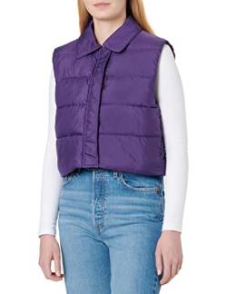 JACK&JONES Women's JXELLINOR Recycle Padded Vest SN Weste, Acai, M von JACK & JONES